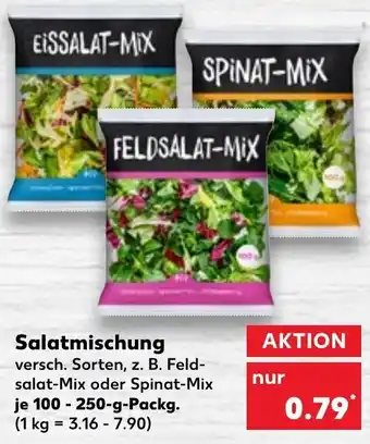 Kaufland Salatmischung 100-250 g Packg. Angebot