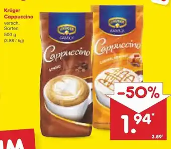 Netto Marken-Discount Kruger Family Cappuccino 500g Angebot