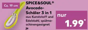 Kaufland Spice & Soul Avocado Schäler 3in1 Angebot