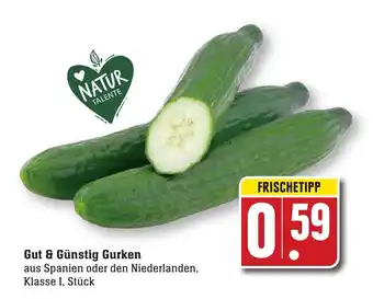 nah & gut Gut & Günstig Gurken Angebot