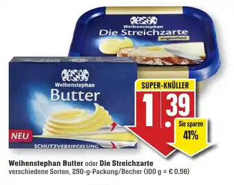 nah & gut Weihenstephan Butter oder Die Streichzart 250g Angebot