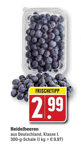 nah & gut Heidelbeeren 300g Angebot