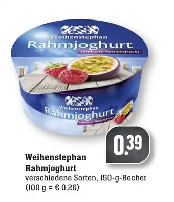 nah & gut Weihenstephan Rahmjoghurt 150g Becher Angebot