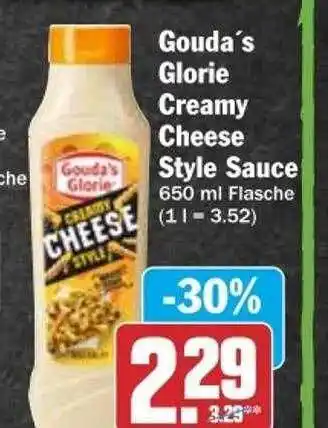 dodenhof Gouda's glorie creamy cheese style sauce Angebot