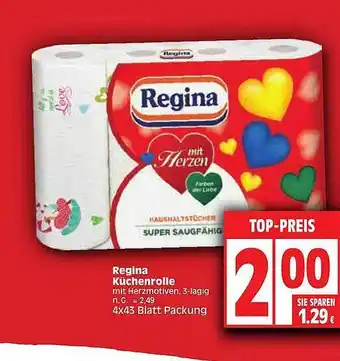 Edeka Regina küchenrolle Angebot