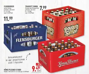 Marktkauf Flensburger, taugott simon, könig pilsener stubbi Angebot