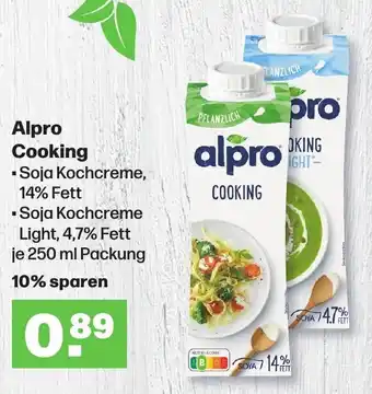 Handelshof Alpro Cooking 250 ml Packung Angebot