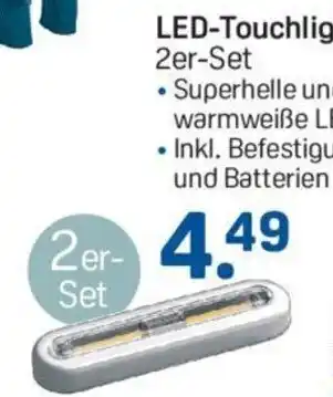 Rossmann LED Touchlights 2er Set Angebot