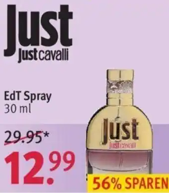 Rossmann Just just Cavalli EdT Spray 30 ml Angebot