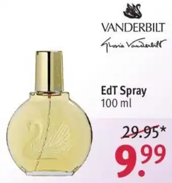 Rossmann Vanderbilt EdT Spray 100 ml Angebot