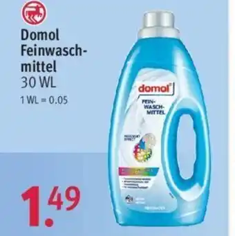 Rossmann Domol Feinwaschmittel 30 WL Angebot