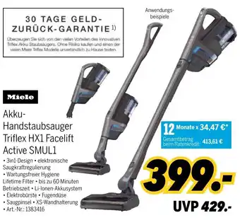 MEDIMAX Miele Akku Handstaubsauger Triflex HX1 Facelift Active SMUL1 Angebot