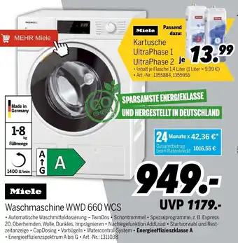 MEDIMAX Miele Waschmaschine WWD 660 WCS Angebot