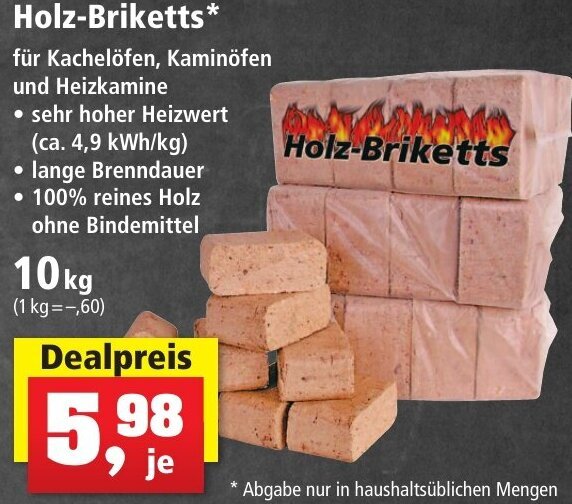Briketts 10 Kg Angebot Thomas Philipps