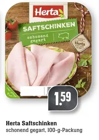 nah & gut Herta Saftschinken 100g Angebot