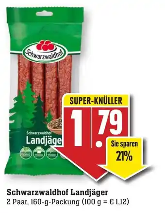 nah & gut Schwarzwaldhof Landjäger 160g Angebot