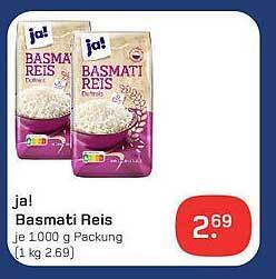 akzenta Ja! basmati reis Angebot