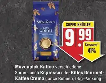 E Reichelt Mövenpick kaffee auch espresso oder eilles gourmet kaffee crema Angebot