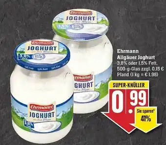 E Reichelt Ehrman allagäuer joghurt Angebot