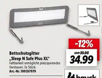 Lidl Bettschutzgitter „sleep n safe plus xl” Angebot