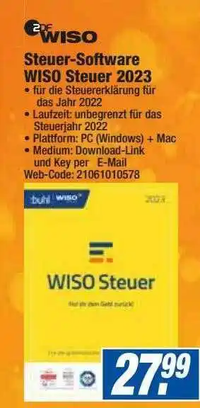 HEM Expert Wiso steuer-software wiso steuer 2023 Angebot