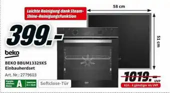 MediaMarkt Beko bbum13329xs einbauherdset Angebot