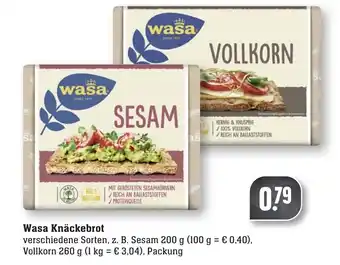 nah & gut Wasa Knäckebrot 200g Angebot