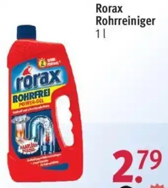 Rossmann Rorax Rohrreiniger 1 L Angebot