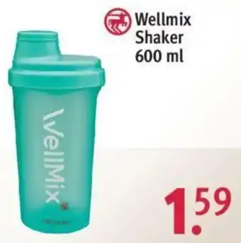 Rossmann Wellmix Shaker 600 ml Angebot