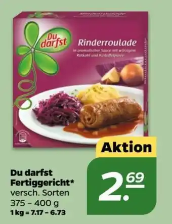 NETTO Du darfst Fertiggericht 375-400 g Angebot