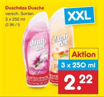 Netto Marken-Discount Duschdas Dusche 3*250 ml Angebot