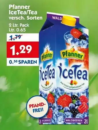 Hol'ab Getränkemarkt Pfanner IceTea/Tea 2L Angebot