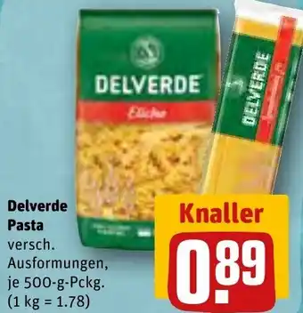 REWE Delverde Pasta 500 g Pckg. Angebot