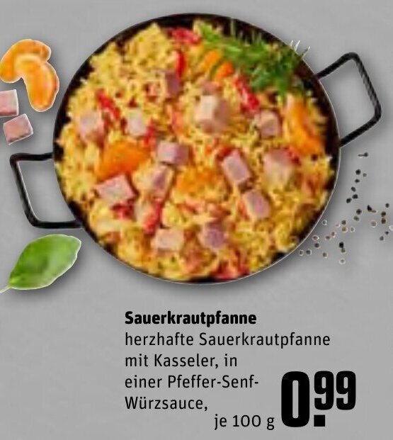 Sauerkrautpfanne 100 g Angebot bei REWE