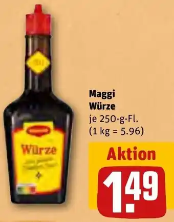 REWE Maggi Würze 250 g Fl. Angebot