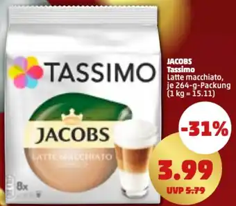 PENNY Jacobs Tassimo 264 g Packung Angebot