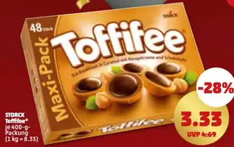 PENNY Storck Toffifee 400 g Packung Angebot