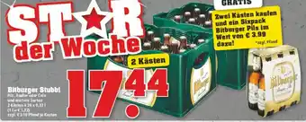 trinkgut Bitburger Stubbi 20x0,33L Angebot