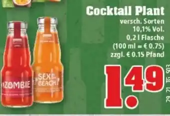 trinkgut Cocktail Plant 0,2L Angebot