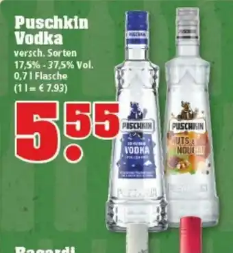 trinkgut Puschkin Vodka 0,7L Angebot