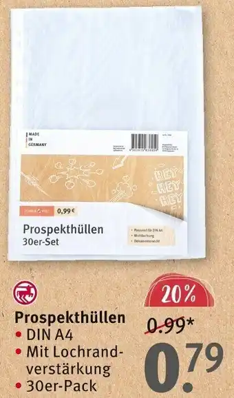 Rossmann Schreib Welt Prospekthüllen Angebot