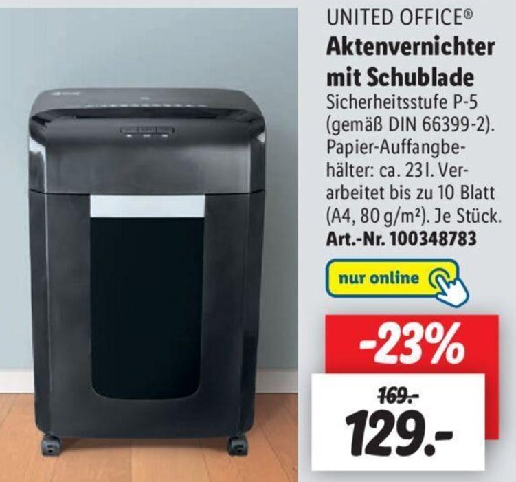 Aktenvernichter Diese Woche Im Angebot