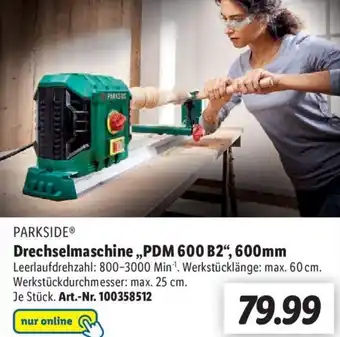 Lidl Parkside Drechselmaschine PDM 600 B2, 600 mm Angebot