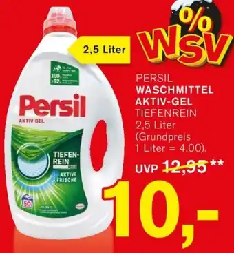 KODi Persil Waschmittel Aktiv Gel 2,5 Liter Angebot