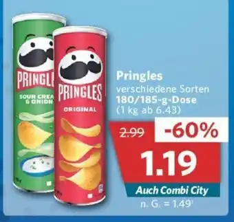 Combi Pringles 180/185g Angebot