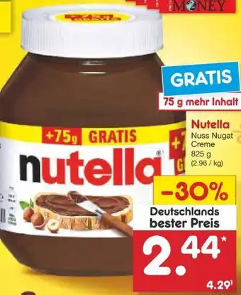 Netto Marken-Discount Nutella Angebot