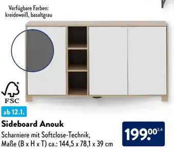 Aldi Nord FSC Sideboard Anouk Angebot