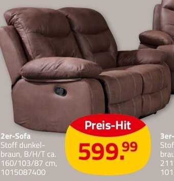 ROLLER 2er Sofa Angebot