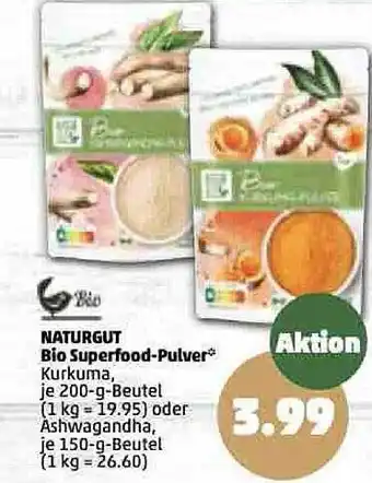 PENNY Naturgut bio superfood-pulver Angebot