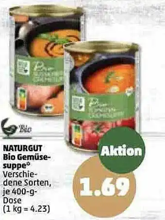 PENNY Naturgut bio gemüsesuppe Angebot